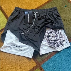 Savd athletic shorts White Lion Liner
